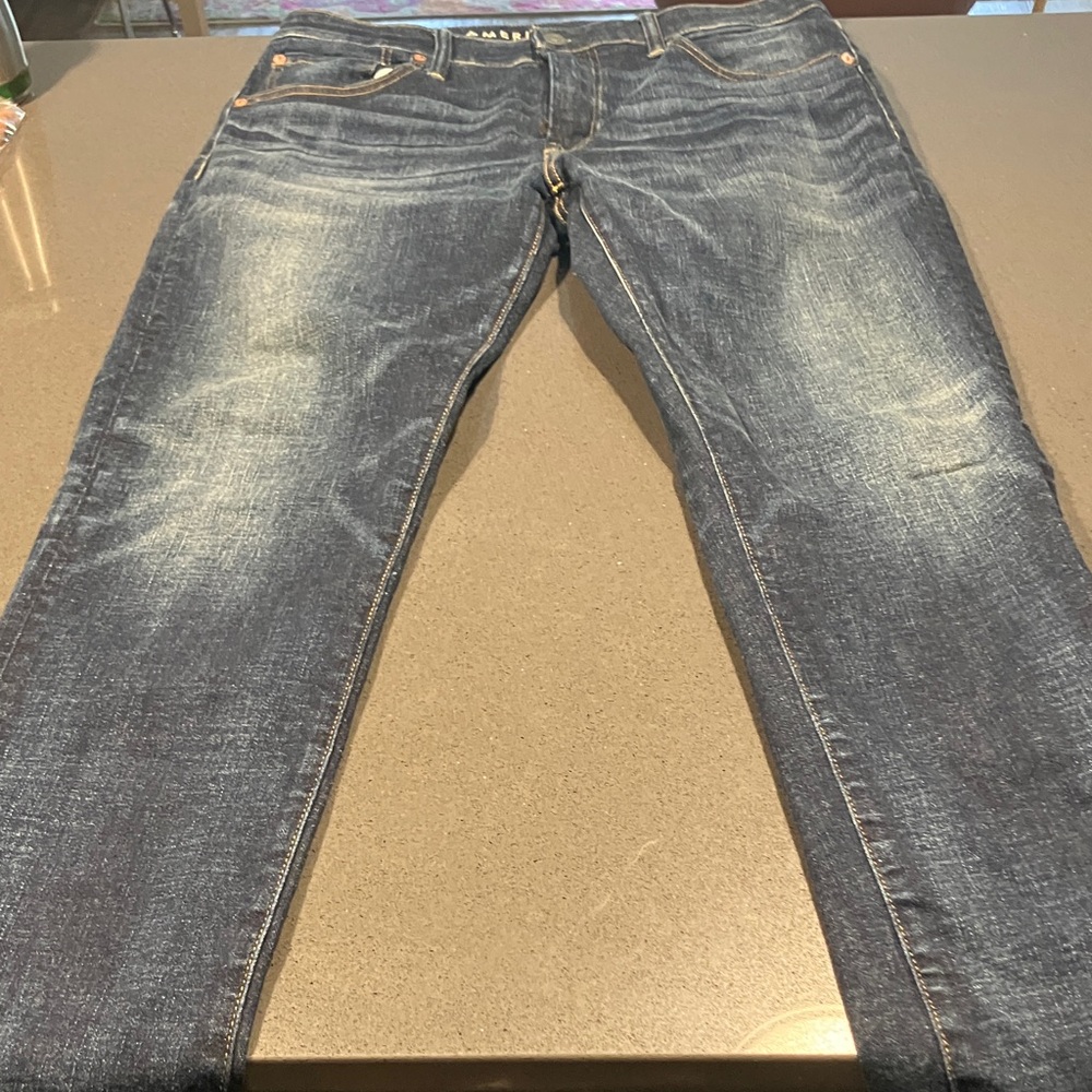 American Eagle Outfitters Dark Wash Straight Jeans